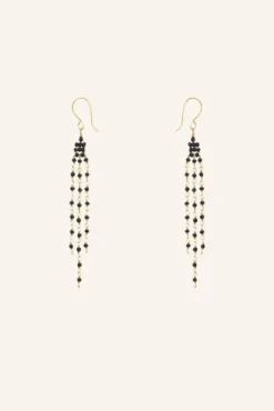 By bar Boucles D'oreilles|Bijoux<sterre earring | black