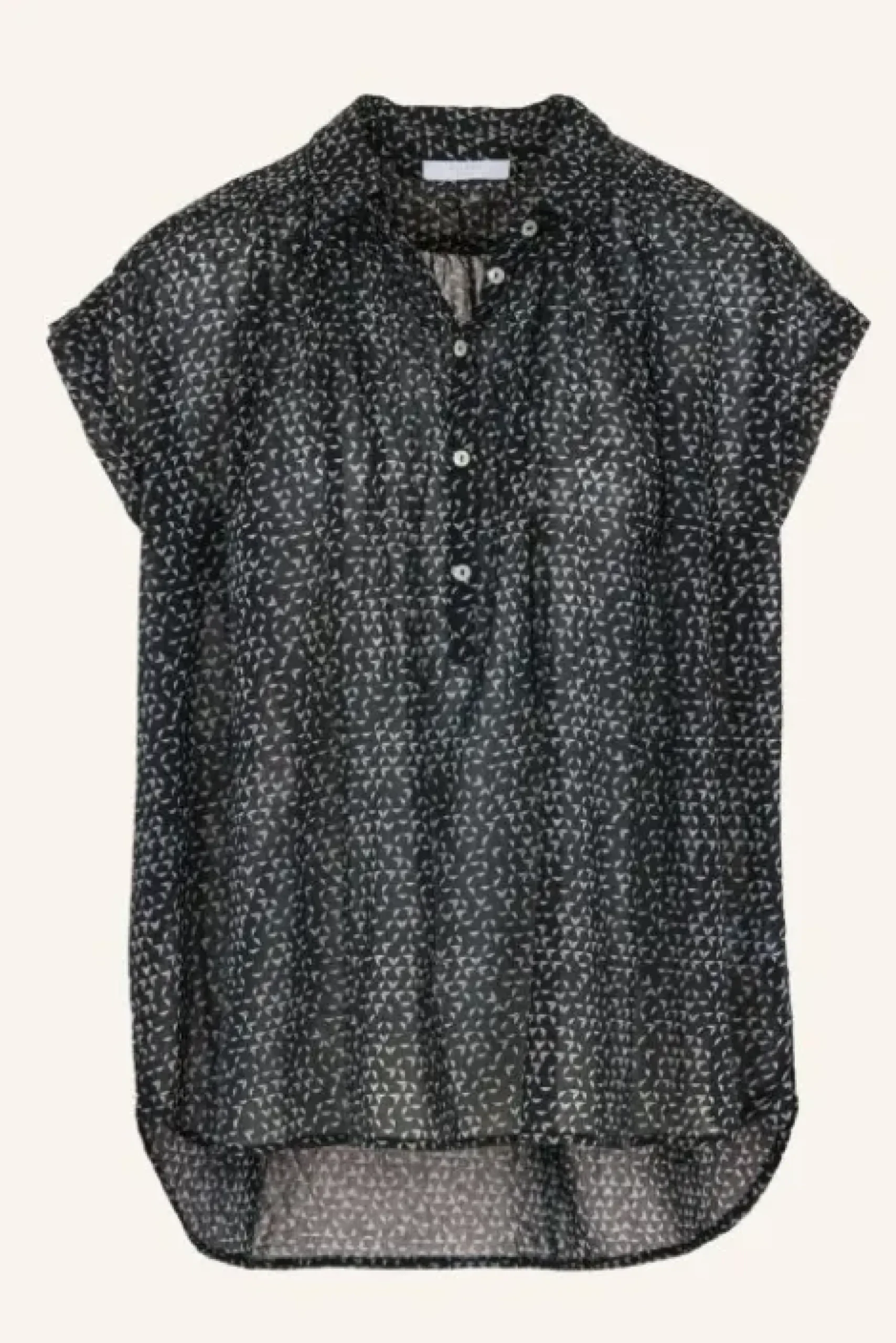 By bar Chemisiers<stevie paper blouse | paper print