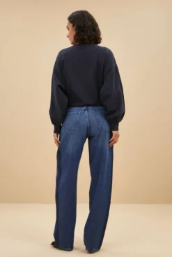 By bar Jeans|Pantalon<two tone pants | denim