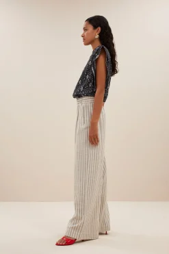 By bar Chemisiers<xena midnight ikat blouse | midnight ikat